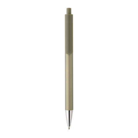 Amisk Stift aus RCS-zertifiziert recyceltem Aluminium grün bedrucken, Art.-Nr. P611.177 Amisk Stift aus RCS-zertifiziert recyceltem Aluminium grün bedrucken, Art.-Nr. P611.177