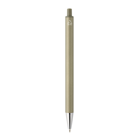 Amisk Stift aus RCS-zertifiziert recyceltem Aluminium grün bedrucken, Art.-Nr. P611.177 Amisk Stift aus RCS-zertifiziert recyceltem Aluminium grün bedrucken, Art.-Nr. P611.177