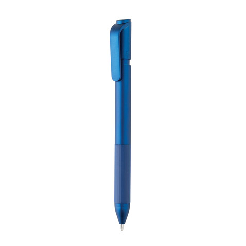 TwistLock Stift aus GRS-zertifiziert recyceltem ABS blau bedrucken, Art.-Nr. P611.185 TwistLock Stift aus GRS-zertifiziert recyceltem ABS blau bedrucken, Art.-Nr. P611.185