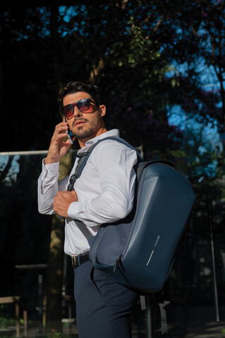 Bizz Rucksack navy blau, navy blau bedrucken, Art.-Nr. P705.935 Bizz Rucksack navy blau, navy blau bedrucken, Art.-Nr. P705.935