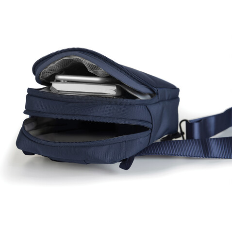 Boxy Sling navy blau, navy blau bedrucken, Art.-Nr. P705.955 Boxy Sling navy blau, navy blau bedrucken, Art.-Nr. P705.955