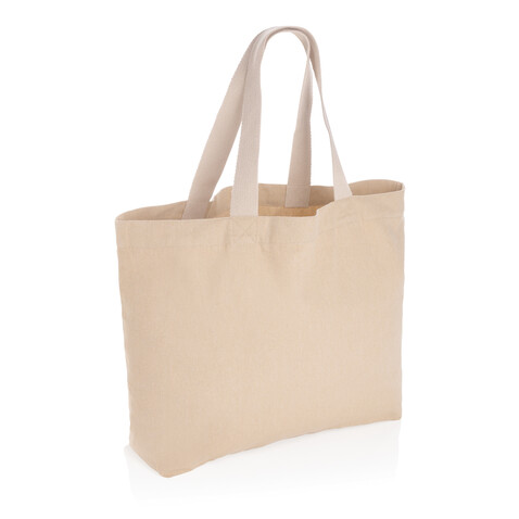 Impact Aware™ 240g/m² große Tasche aus rCanvas, ungefärbt braun bedrucken, Art.-Nr. P762.959 Impact Aware™ 240g/m² große Tasche aus rCanvas, ungefärbt braun bedrucken, Art.-Nr. P762.959