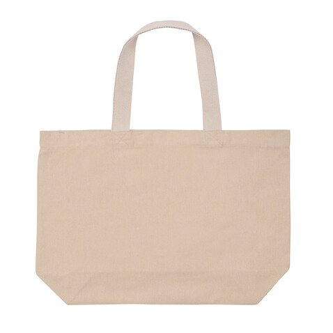 Impact Aware™ 240g/m² große Tasche aus rCanvas, ungefärbt braun bedrucken, Art.-Nr. P762.959 Impact Aware™ 240g/m² große Tasche aus rCanvas, ungefärbt braun bedrucken, Art.-Nr. P762.959