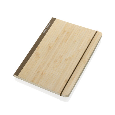 Scribe A5 Notizbuch aus Bambus braun bedrucken, Art.-Nr. P774.539 Scribe A5 Notizbuch aus Bambus braun bedrucken, Art.-Nr. P774.539