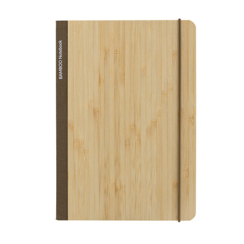 Scribe A5 Notizbuch aus Bambus braun bedrucken, Art.-Nr. P774.539 Scribe A5 Notizbuch aus Bambus braun bedrucken, Art.-Nr. P774.539