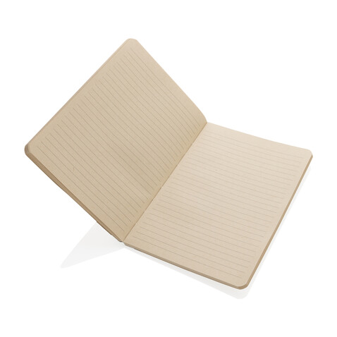 Stylo Bonsucro zertifiziertes Zuckerrohrpapier Notizbuch A5 braun bedrucken, Art.-Nr. P774.559 Stylo Bonsucro zertifiziertes Zuckerrohrpapier Notizbuch A5 braun bedrucken, Art.-Nr. P774.559