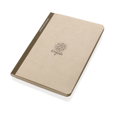Stylo Bonsucro zertifiziertes Zuckerrohrpapier Notizbuch A5 braun bedrucken, Art.-Nr. P774.559 Stylo Bonsucro zertifiziertes Zuckerrohrpapier Notizbuch A5 braun bedrucken, Art.-Nr. P774.559