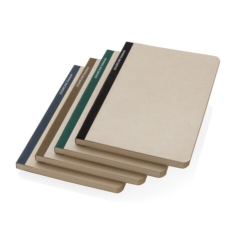 Stylo Bonsucro zertifiziertes Zuckerrohrpapier Notizbuch A5 braun bedrucken, Art.-Nr. P774.559 Stylo Bonsucro zertifiziertes Zuckerrohrpapier Notizbuch A5 braun bedrucken, Art.-Nr. P774.559