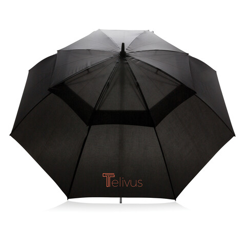 Swiss Peak AWARE™ Tornado 30" Sturmschirm schwarz bedrucken, Art.-Nr. P850.441 Swiss Peak AWARE™ Tornado 30" Sturmschirm schwarz bedrucken, Art.-Nr. P850.441