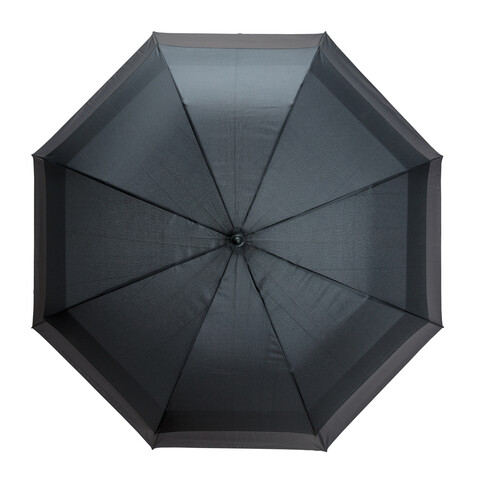 Swiss Peak AWARE™ 23" bis 27" erweiterbarer Regenschirm schwarz bedrucken, Art.-Nr. P850.451 Swiss Peak AWARE™ 23" bis 27" erweiterbarer Regenschirm schwarz bedrucken, Art.-Nr. P850.451