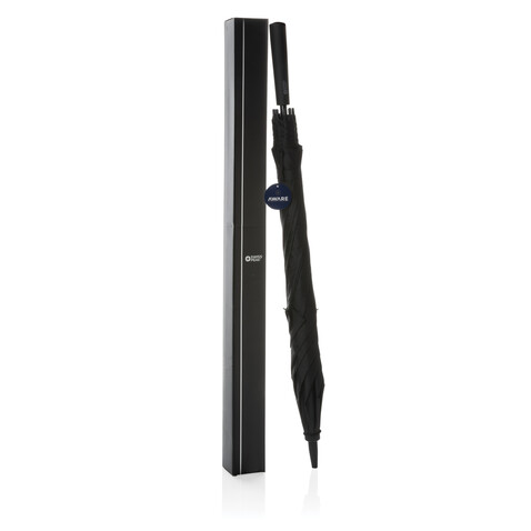 Swiss Peak AWARE™ Tornado 23" Sturmschirm schwarz bedrucken, Art.-Nr. P850.471 Swiss Peak AWARE™ Tornado 23" Sturmschirm schwarz bedrucken, Art.-Nr. P850.471