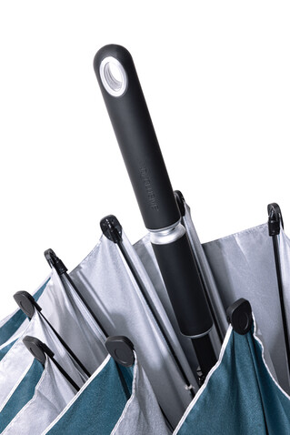 AWARE™ 27" Hurricane Sturmschirm blau bedrucken, Art.-Nr. P850.495 AWARE™ 27" Hurricane Sturmschirm blau bedrucken, Art.-Nr. P850.495