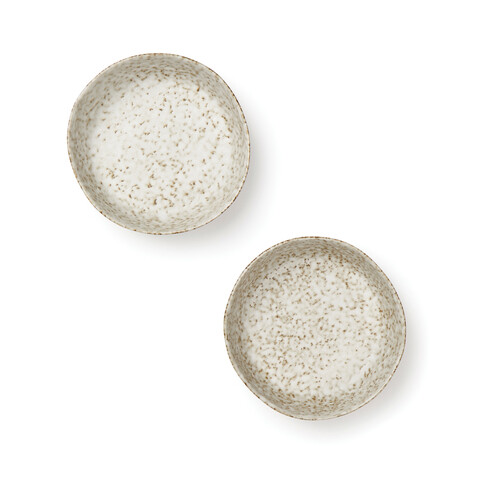 VINGA Nuvem Mini-Bowl, 2er-Set beige bedrucken, Art.-Nr. V267019