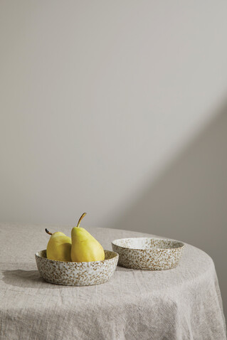 VINGA Nuvem Mini-Bowl, 2er-Set beige bedrucken, Art.-Nr. V267019