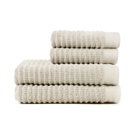 VINGA Landro 500gr/m² Handtuch, 4er Set off white bedrucken, Art.-Nr. V450023