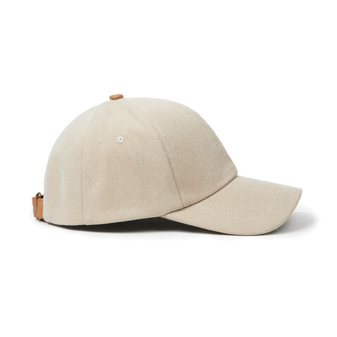VINGA Bosler AWARE™ Canvas-Kappe beige bedrucken, Art.-Nr. V453039 VINGA Bosler AWARE™ Canvas-Kappe beige bedrucken, Art.-Nr. V453039