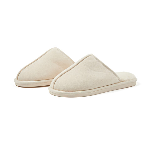VINGA Waltor Hausschuhe beige bedrucken, Art.-Nr. V499113LXL VINGA Waltor Hausschuhe beige bedrucken, Art.-Nr. V499113LXL