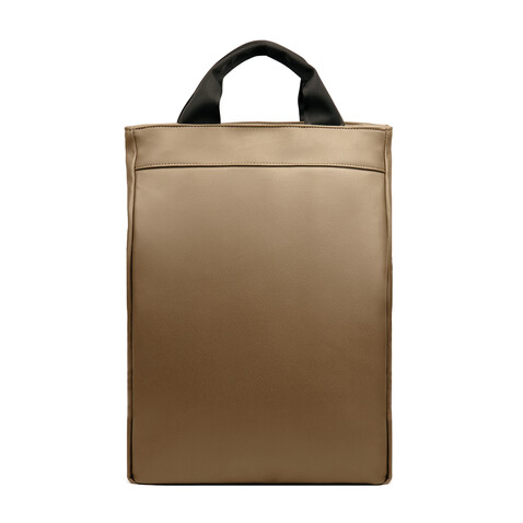VINGA Bermond Rucksack aus RCS recyceltem PU braun bedrucken, Art.-Nr. V703009 VINGA Bermond Rucksack aus RCS recyceltem PU braun bedrucken, Art.-Nr. V703009