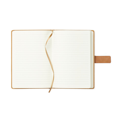 VINGA Bosler Notizbuch aus RCS recyceltem Papier beige bedrucken, Art.-Nr. V773309 VINGA Bosler Notizbuch aus RCS recyceltem Papier beige bedrucken, Art.-Nr. V773309