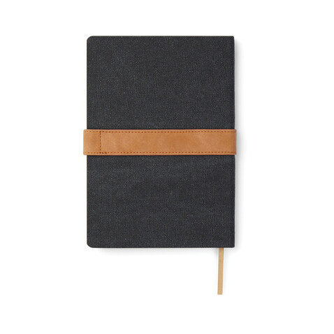 VINGA Bosler Notizbuch aus RCS recyceltem Papier schwarz bedrucken, Art.-Nr. V773301 VINGA Bosler Notizbuch aus RCS recyceltem Papier schwarz bedrucken, Art.-Nr. V773301