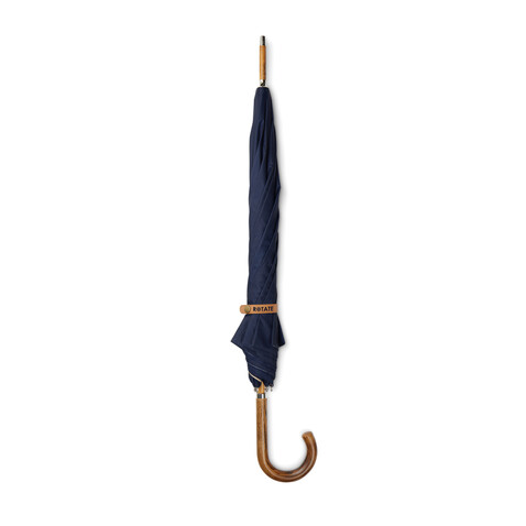 VINGA Bosler AWARE™ Regenschirm aus recyceltem PET navy blau bedrucken, Art.-Nr. V850005 VINGA Bosler AWARE™ Regenschirm aus recyceltem PET navy blau bedrucken, Art.-Nr. V850005