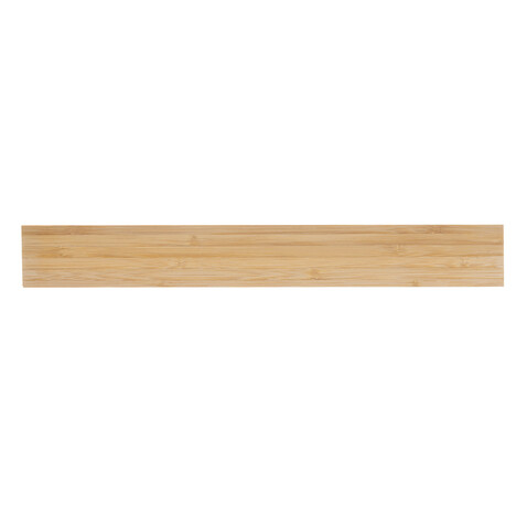 Timberson extra dickes 30cm doppelseitiges Bambuslineal braun bedrucken, Art.-Nr. P165.509