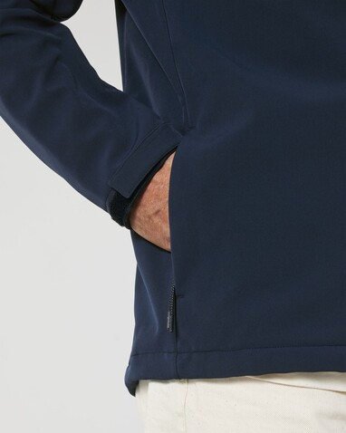 Stanley Navigator - Die Herren-Softshelljacke - French Navy - XXL bedrucken, Art.-Nr. STJM167C7272X