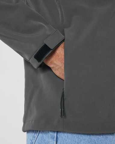 Stanley Navigator - Die Herren-Softshelljacke - Anthracite - S bedrucken, Art.-Nr. STJM167C2531S