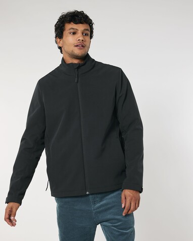 Stanley Navigator - Die Herren-Softshelljacke - Black - L bedrucken, Art.-Nr. STJM167C0021L