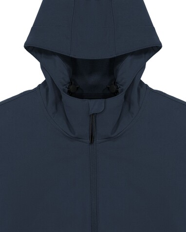 Stella Discoverer - Die Damen-Softshelljacke mit Kapuze - French Navy - L bedrucken, Art.-Nr. STJW159C7271L Stella Discoverer - Die Damen-Softshelljacke mit Kapuze - French Navy - L bedrucken, Art.-Nr. STJW159C7271L