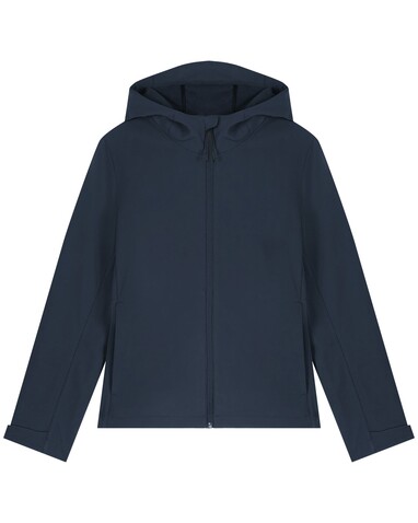 Stella Discoverer - Die Damen-Softshelljacke mit Kapuze - French Navy - L bedrucken, Art.-Nr. STJW159C7271L Stella Discoverer - Die Damen-Softshelljacke mit Kapuze - French Navy - L bedrucken, Art.-Nr. STJW159C7271L