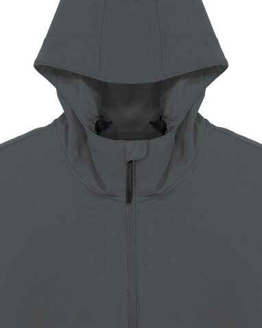 Stella Discoverer - Die Damen-Softshelljacke mit Kapuze - Anthracite - L bedrucken, Art.-Nr. STJW159C2531L Stella Discoverer - Die Damen-Softshelljacke mit Kapuze - Anthracite - L bedrucken, Art.-Nr. STJW159C2531L