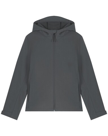 Stella Discoverer - Die Damen-Softshelljacke mit Kapuze - Anthracite - L bedrucken, Art.-Nr. STJW159C2531L Stella Discoverer - Die Damen-Softshelljacke mit Kapuze - Anthracite - L bedrucken, Art.-Nr. STJW159C2531L