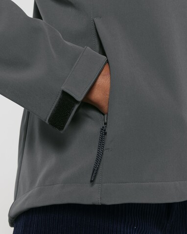Stella Discoverer - Die Damen-Softshelljacke mit Kapuze - Anthracite - XS bedrucken, Art.-Nr. STJW159C253XS