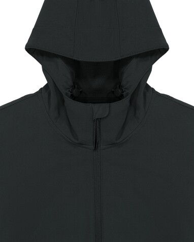 Stella Discoverer - Die Damen-Softshelljacke mit Kapuze - Black - XXL bedrucken, Art.-Nr. STJW159C0022X