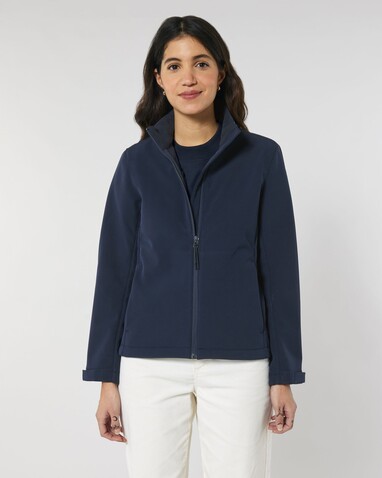 Stella Navigator - Die Damen-Softshelljacke - French Navy - XXL bedrucken, Art.-Nr. STJW166C7272X Stella Navigator - Die Damen-Softshelljacke - French Navy - XXL bedrucken, Art.-Nr. STJW166C7272X