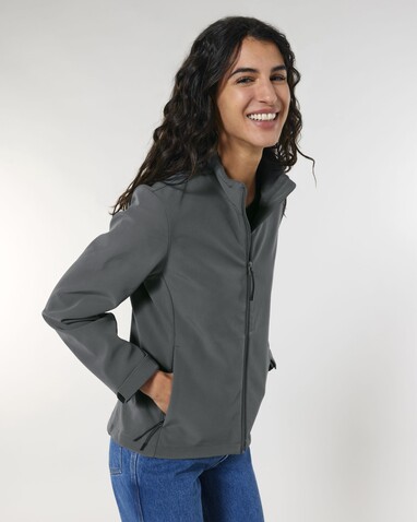 Stella Navigator - Die Damen-Softshelljacke - Anthracite - L bedrucken, Art.-Nr. STJW166C2531L Stella Navigator - Die Damen-Softshelljacke - Anthracite - L bedrucken, Art.-Nr. STJW166C2531L