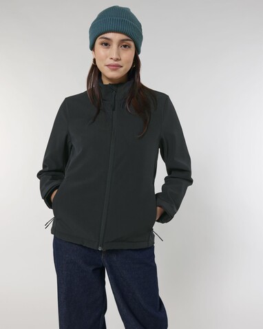 Stella Navigator - Die Damen-Softshelljacke - Black - XL bedrucken, Art.-Nr. STJW166C0021X