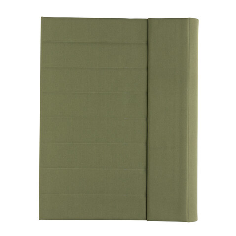 Impact Aware™ A4 Portfolio mit Magnetverschluss grün bedrucken, Art.-Nr. P774.377 Impact Aware™ A4 Portfolio mit Magnetverschluss grün bedrucken, Art.-Nr. P774.377