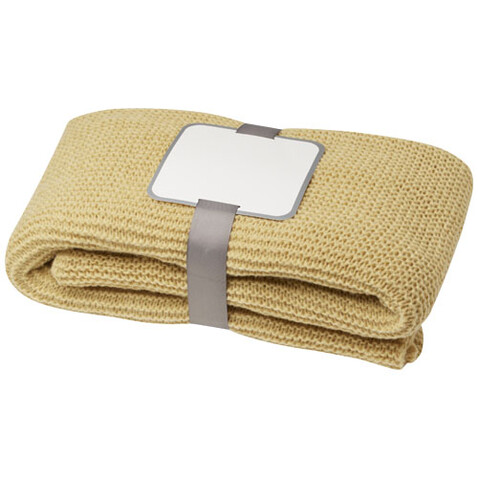 Suzy GRS Strickdecke, 150 x 120 cm, beige bedrucken, Art.-Nr. 11333602 Suzy GRS Strickdecke, 150 x 120 cm, beige bedrucken, Art.-Nr. 11333602