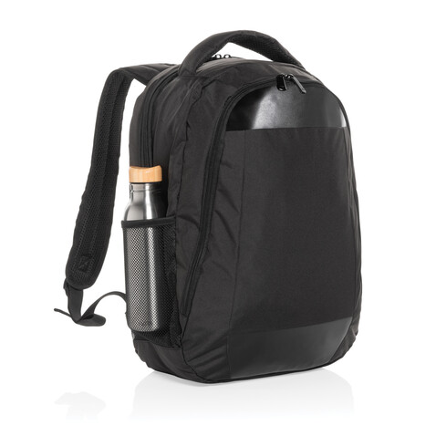 Impact AWARE™ Boardroom-Laptop-Rucksack PVC-frei schwarz bedrucken, Art.-Nr. P763.071 Impact AWARE™ Boardroom-Laptop-Rucksack PVC-frei schwarz bedrucken, Art.-Nr. P763.071