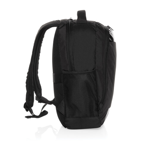 Impact AWARE™ Boardroom-Laptop-Rucksack PVC-frei schwarz bedrucken, Art.-Nr. P763.071 Impact AWARE™ Boardroom-Laptop-Rucksack PVC-frei schwarz bedrucken, Art.-Nr. P763.071